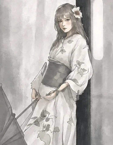 Step 8: Render the ink-wash finish
