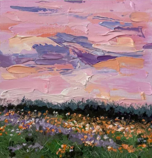 Sunset field